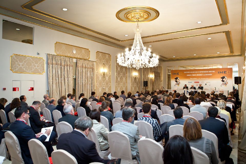 1. Imagen de la mesa de debate sobre África en Barcelona con motivo de la celebración de IMEX / Impuls Exterior, 2012