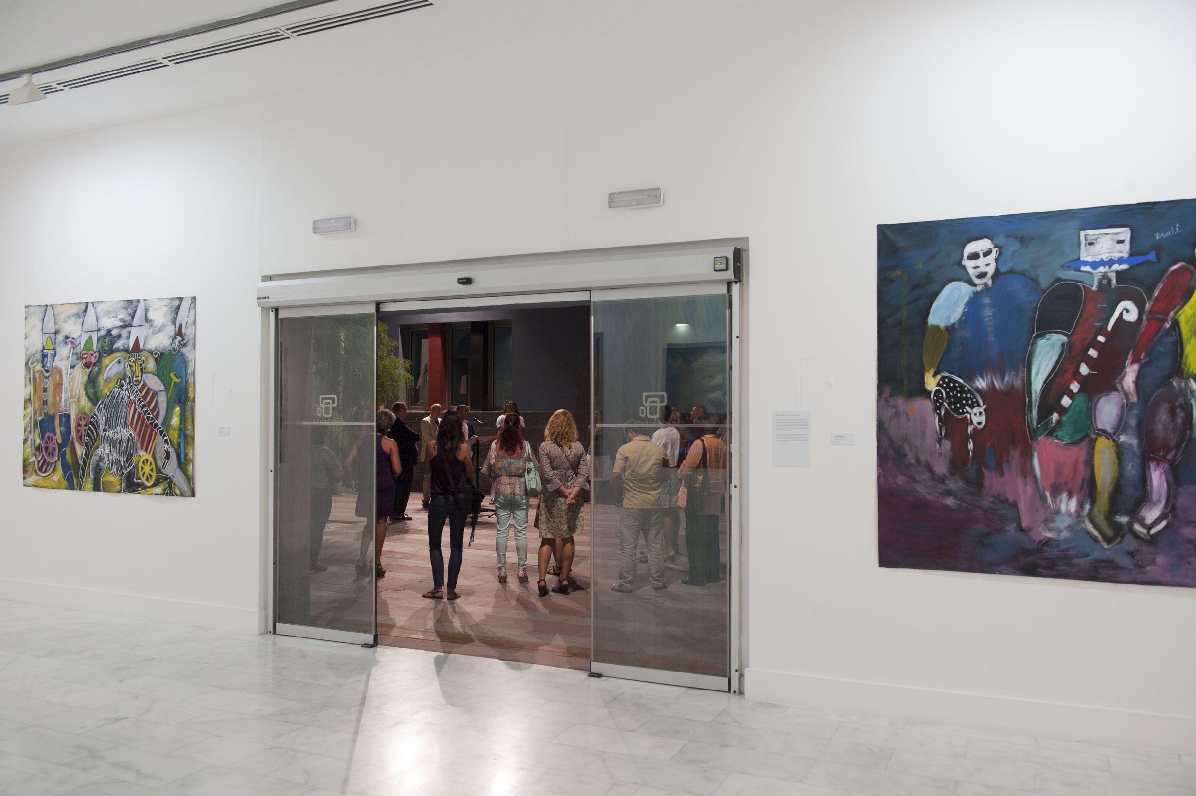 7. Imagen de la exposición Escena Caboverdiana en Casa África