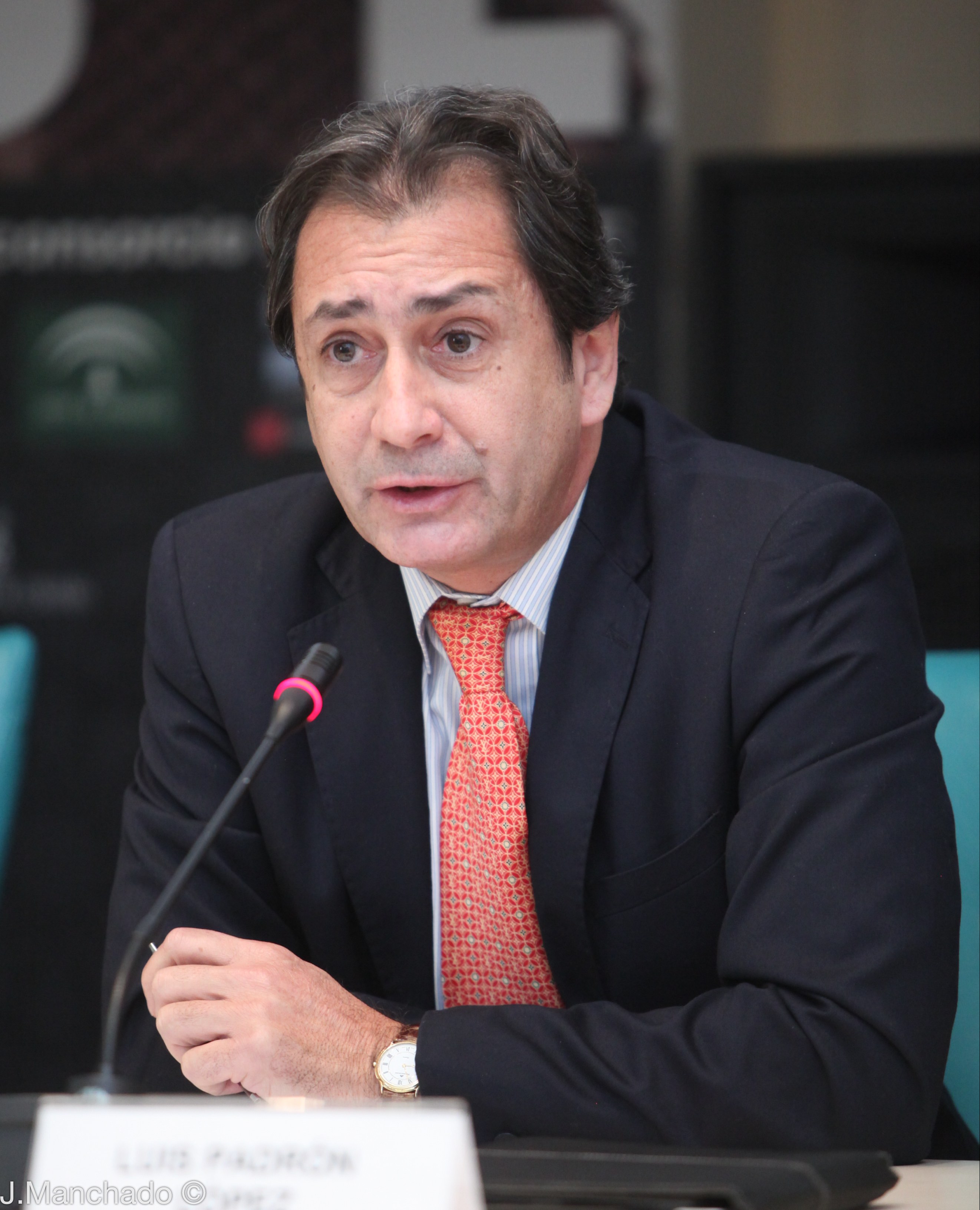 4. Imagen de Luis Padrón, Director General de Casa África en la presentación del informe Doing Business 2015-África en Casa Árabe -Madrid- en la presentación del informe Doing Business 2015-África en Casa Árabe -Madrid-