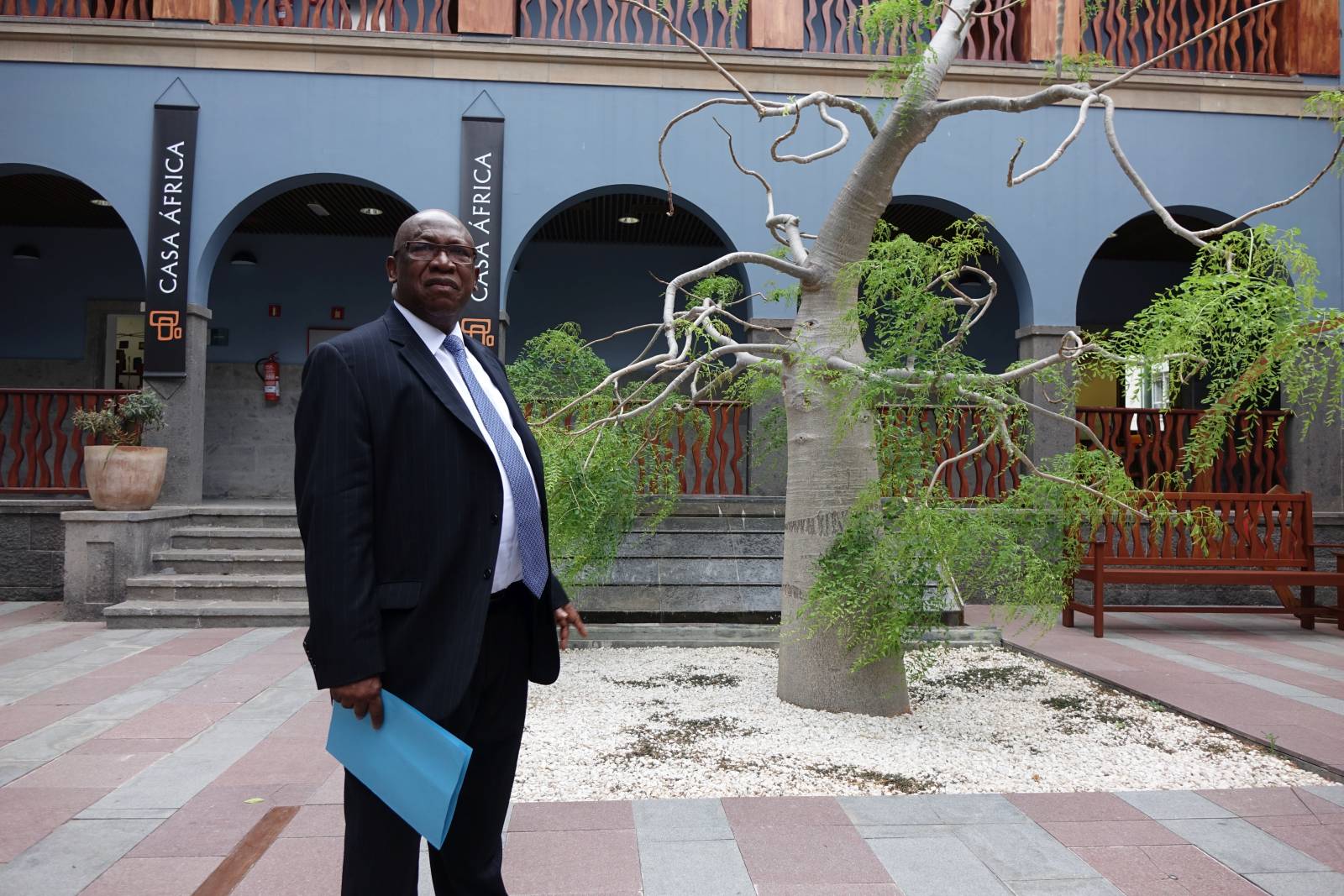 1. Imagen de Abdoulie Janneh, Director Ejecutivo de la Fundación Mo Ibrahim en Casa África