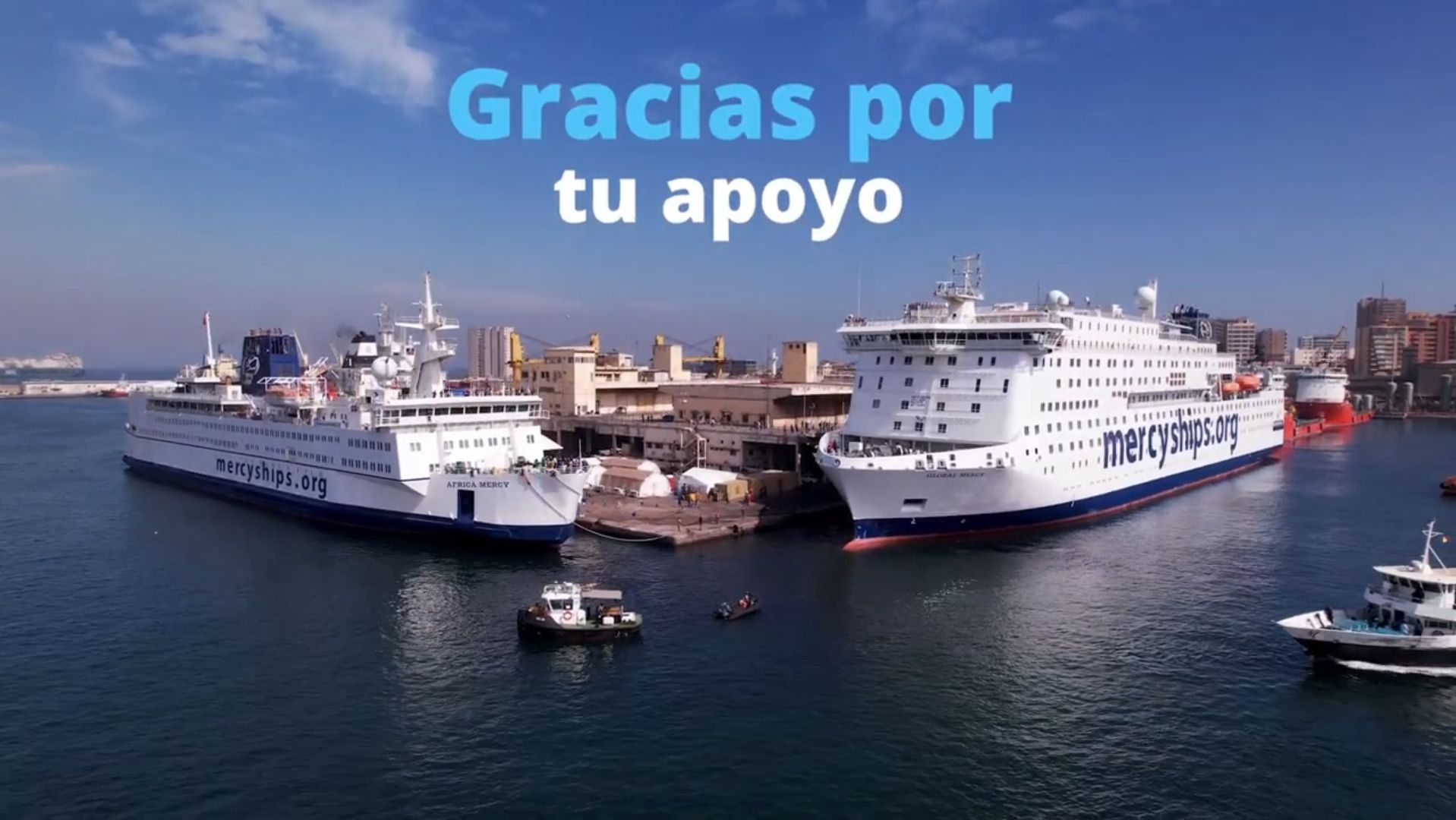 La ONG Mercy Ships-Naves de Esperanza lo ha vuelto a hacer y te lo agradece