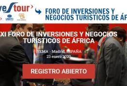 INVESTOUR 2020. XI Foro de Inversiones y Negocios Turísticos en África