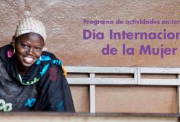 Programa de actos en torno al Día Internacional de la Mujer