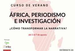 Curso on line: África - Periodismo e investigación. Transformar la narrativa