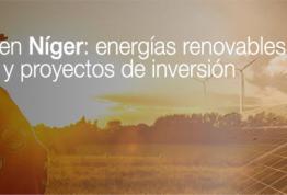 Webinar | Oportunidades en Níger: energías renovables, infraestructuras y proyectos de inversión