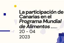 Seminario: Canarias en el PMA