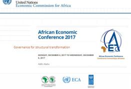 Convocatoria para la Conferencia Económica de África 2017
