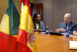 La Embajadora de Senegal en España visita Casa África