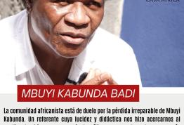 Fallece el profesor Mbuyi Kabunda