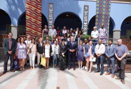 Los participantes del Programa Staff Week de la ULPGC visitan Casa África