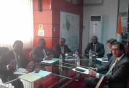 El Director General de Casa África visita Costa de Marfil