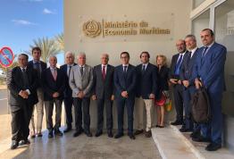 El director general de Casa África acompaña al vicepresidente del Gobierno canario en un viaje oficial a Cabo Verde