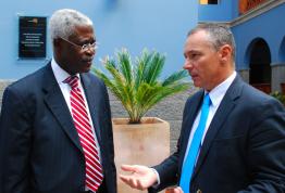 El ex embajador de Ghana en Estados Unidos visita Casa África