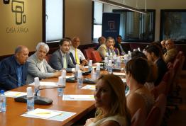El director general de Casa África se reúne con el comité ejecutivo de Fedepymes Gran Canaria