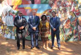 El director general de Casa África, de visita oficial en Maputo