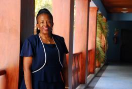 La embajadora de Sudáfrica en España visita Casa África