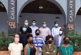 Una misión senegalesa del sector de la salud visita Casa África