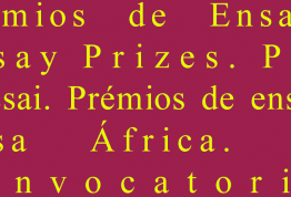 Casa África convoca la décima edición de su premio de ensayo