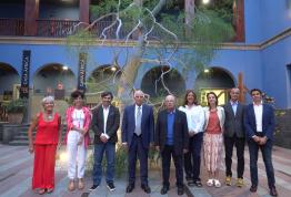 FOTONOTICIA: El alto representante de la UE para Asuntos Exteriores y Seguridad, Josep Borrell, visita Casa África