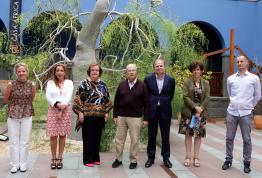 La presidenta de la Fundación Barceló visita Casa África