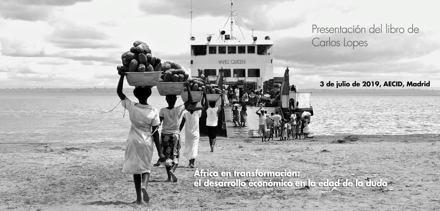 Presentación del libro "África en transformación", de Carlos Lopes