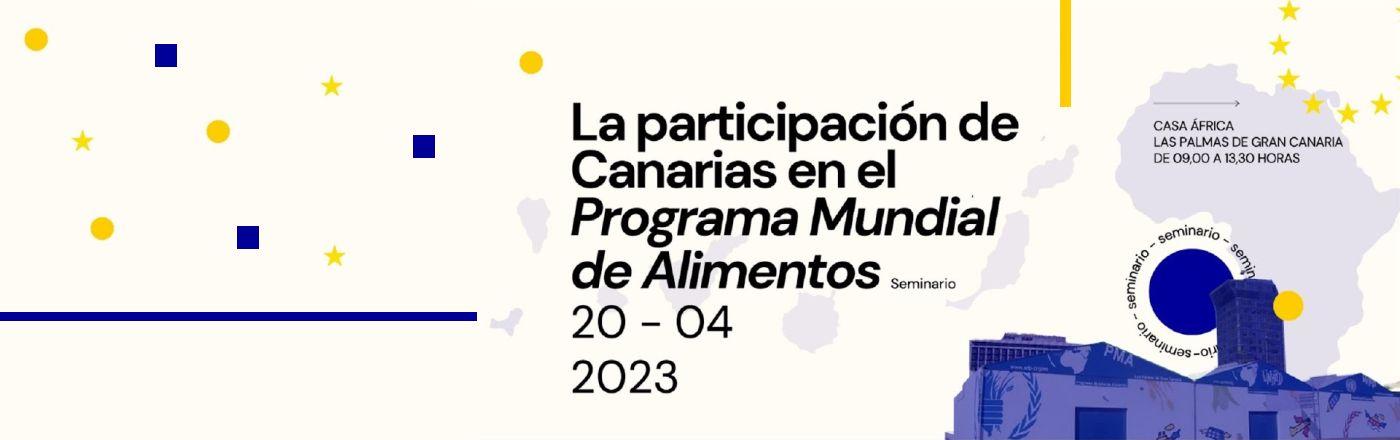 Seminario: Canarias en el PMA