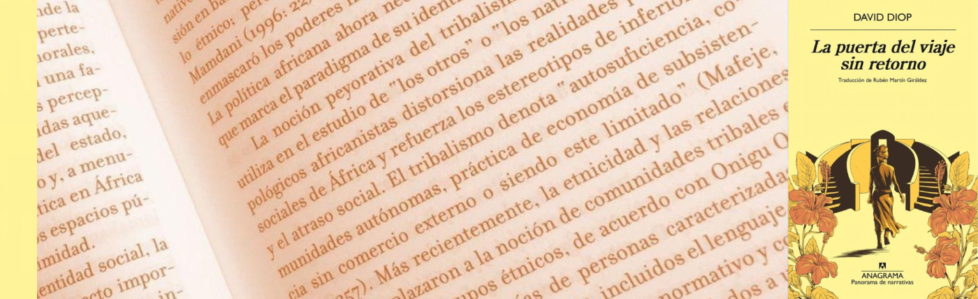 El Club de Lectura Antonio Lozano de Casa África lee el libro «La puerta del viaje sin retorno», de David Diop El Club de Lectura Antonio Lozano de Casa África lee el libro «La puerta del viaje sin retorno», de David Diop