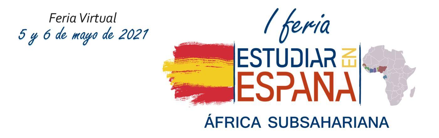 Estudiar en España | Primera feria virtual para África Subsahariana Estudiar en España | Primera feria virtual para África Subsahariana