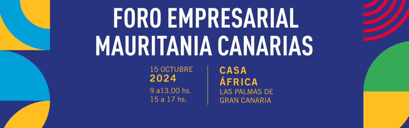 Foro Empresarial Mauritania-Canarias