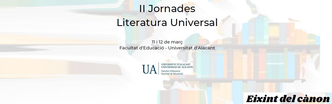 II Jornadas de Literatura Universal