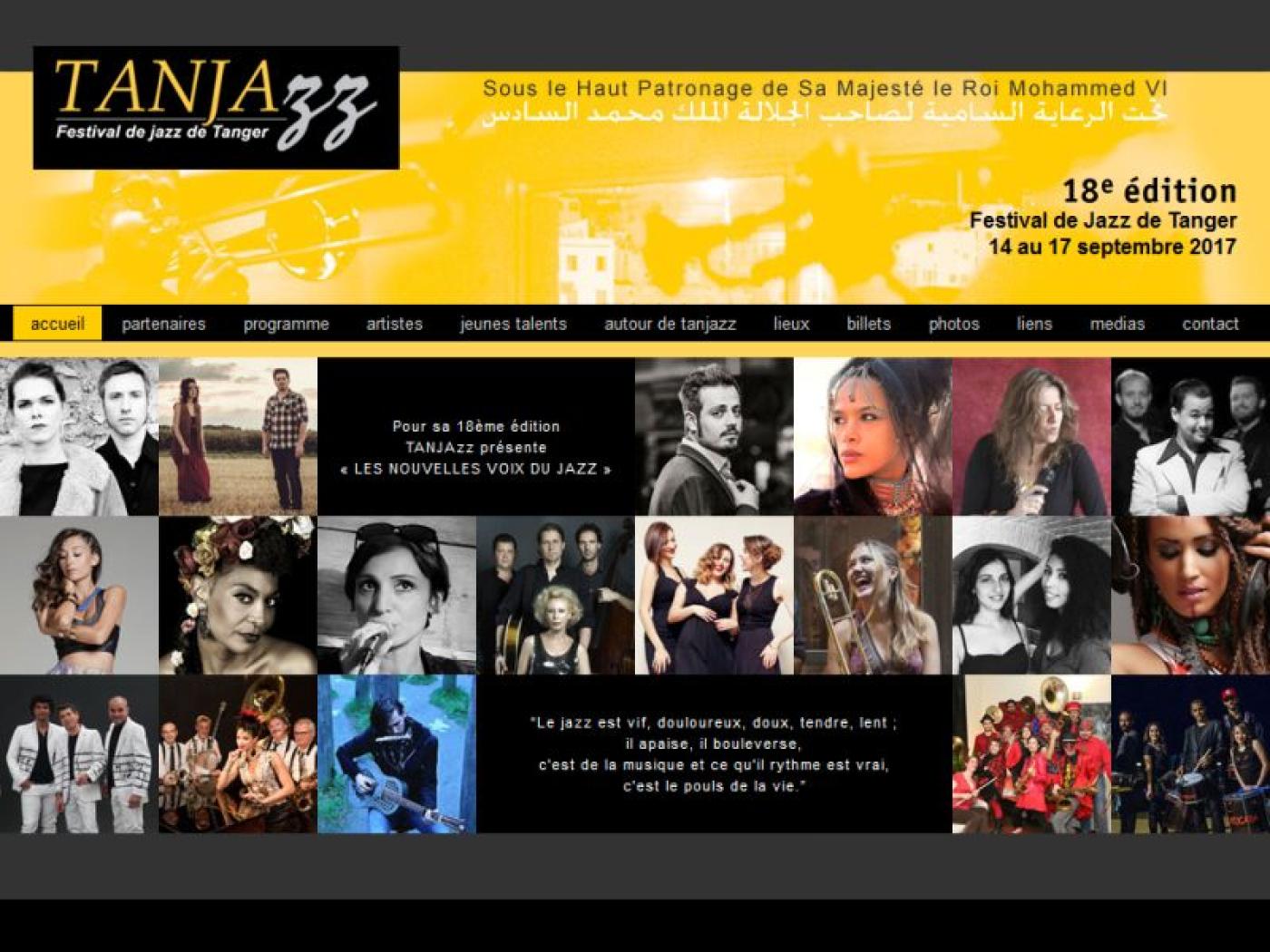 Tanjazz 2017-18ª Edición del festival de Jazz de Tánger