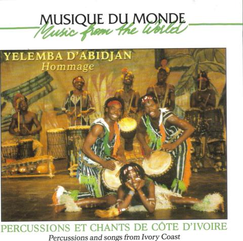Hommage, percussions et chants de Côte d'Ivoire
