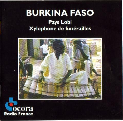 Burkina Faso : pays Lobi : xylophone de funérailles