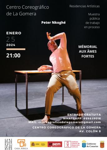 Programa de mano de la muestra