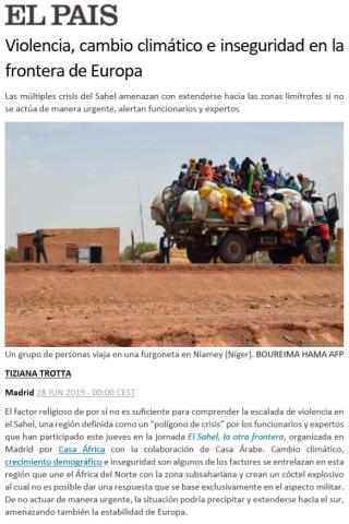 Dossier especial del Sahel