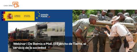 De Balmis a Mali: gracias, Ejército de Tierra