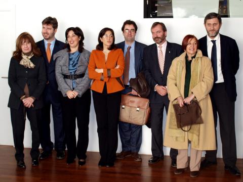 La secretaria de Estado de Cooperación Internacional preside la presentación oficial de Casa Mediterráneo a la sociedad alicantina