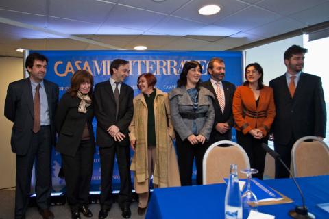 La secretaria de Estado de Cooperación Internacional preside la presentación oficial de Casa Mediterráneo a la sociedad alicantina