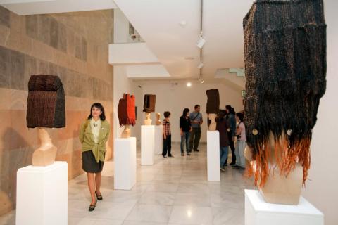 El museo nómada de Meschac Gaba se instala en el CAAM