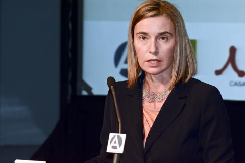 La Red de Casas se presenta ante la máxima responsable de la diplomacia europea, Federica Mogherini