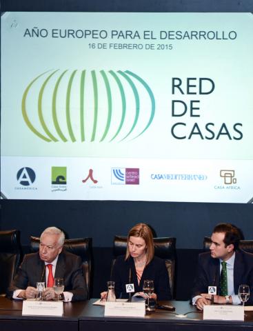 La Red de Casas se presenta ante la máxima responsable de la diplomacia europea, Federica Mogherini