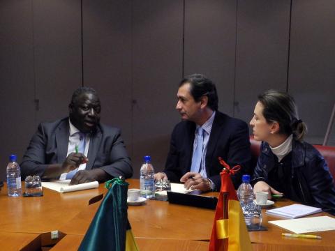 El embajador de Mali en España visita Casa África