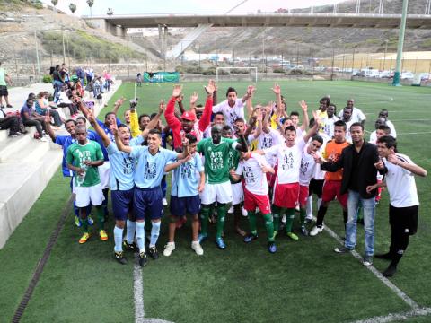 La 'Copa de África' de fútbol 7 de África Vive regresa a Gran Canaria