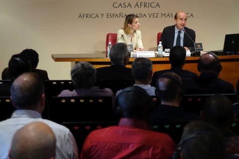 Los mandos policiales euroafricanos conocen Casa África
