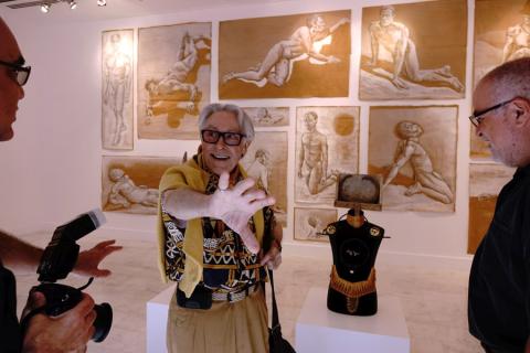 Pepe Dámaso expone su obra africana en Casa África