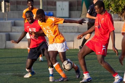 Côte d’Ivoire y Nigeria se disputarán el trofeo del I Torneo de Fútbol Siete África Vive