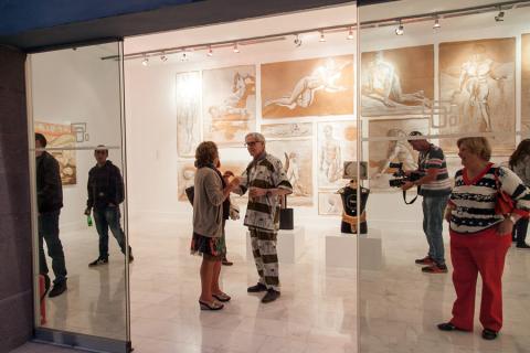 Pepe Dámaso expone su obra africana en Casa África