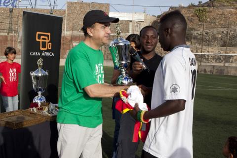 Senegal renueva su liderato en el trofeo de fútbol 7 África Vive