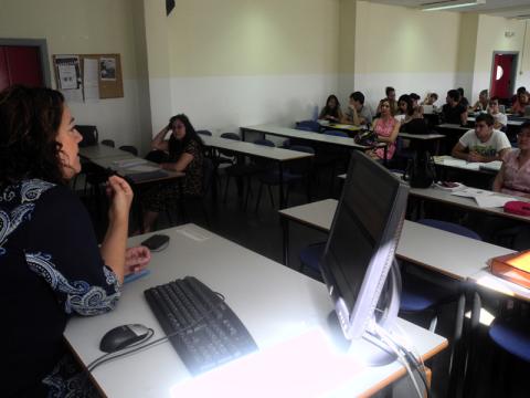 Kuwamba se presenta ante los alumnos de la Universidad de Las Palmas de Gran Canaria