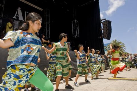 Más de 3.000 personas celebran la Fiesta África Vive en la capital grancanaria